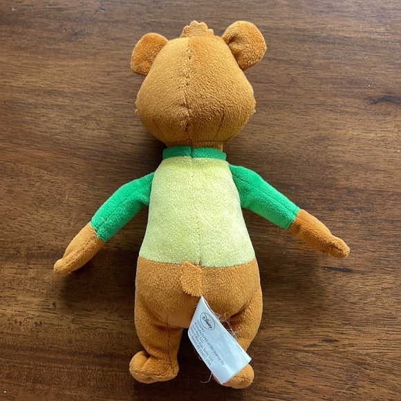 PLUSH LITTLE BEAR DISNEY GOLDILOCKS & LITTLE GREEN YELLOW BEAR GOLDIE & BEAR - Picture 3 of 4